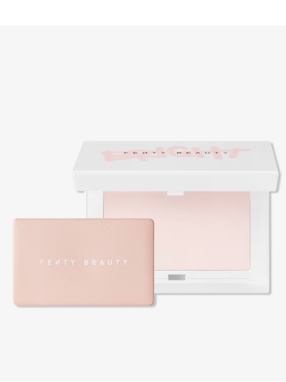Fenty Beauty Bright Fix Setting Powder Compact — Rose Quartz